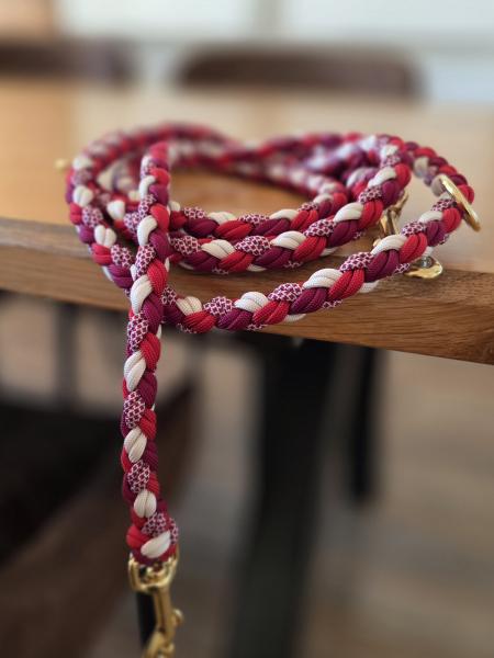 Red Velvet Hundeleine 2.20m