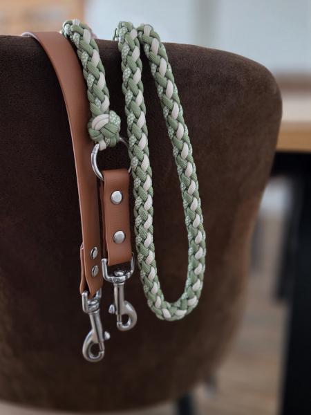 Paracord Biothane creamy Avocado 2.20m